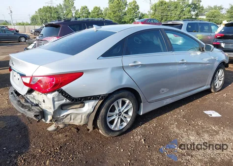 2014 Hyundai Sonata Gls from USA, damaged, VIN 5NPEB4AC9EH871554